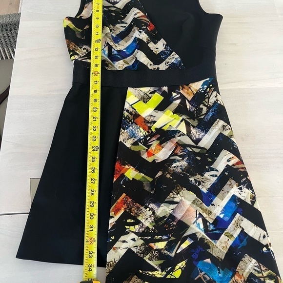 MILLY Sleeveless High Low Dress with side zipper. Size 12. - Picture 11 of 13